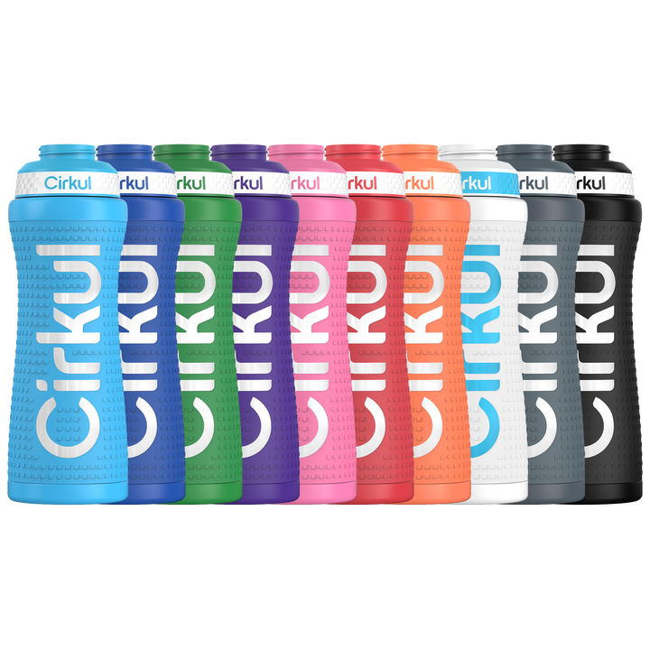 22oz. Grip Stainless Steel Bottle & Sport Lid R1