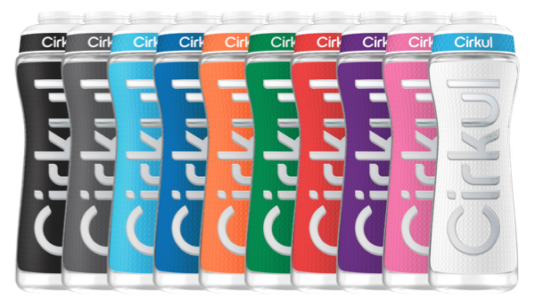 22oz. Grip Squeeze Plastic Bottle & Sport Lid T2