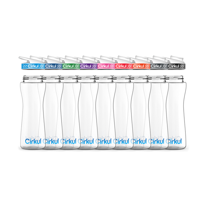 22oz. Plastic Bottle & Comfort Grip Lid B4