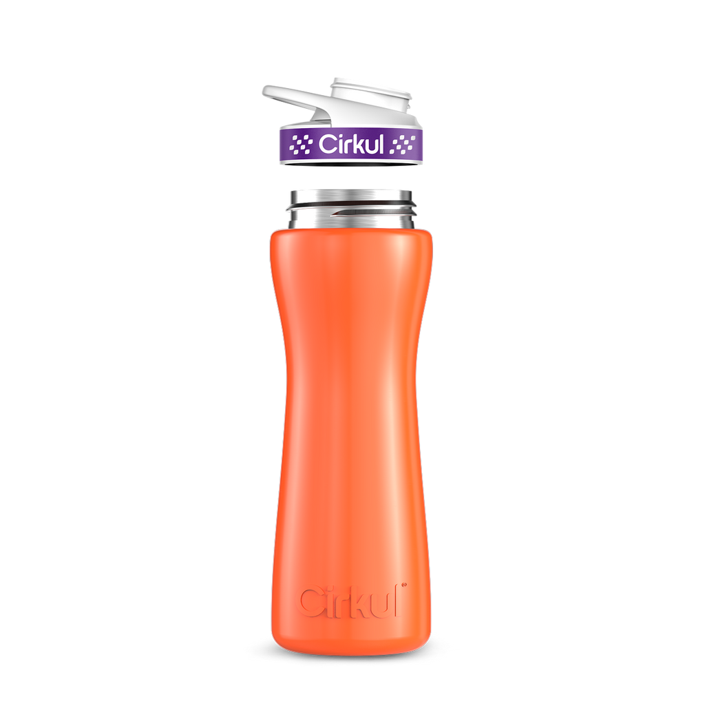 22oz. Stainless Steel Bottle & Comfort Grip Lid