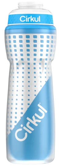 22oz. Insulated Squeeze Plastic Bottle & Sport Lid E8